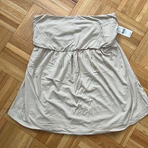 NWT Strapless Top